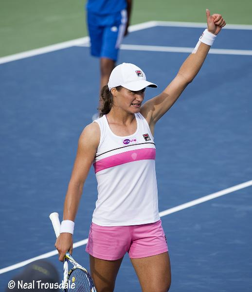 Sorana Cirstea s-a retras de la Concinnati